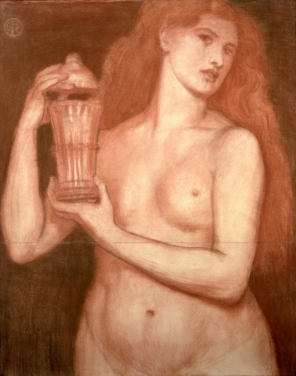 Studio di un nudo femminile